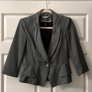 White house black market cropped jacket